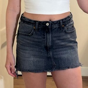 Abercrombie denim mini skirt
